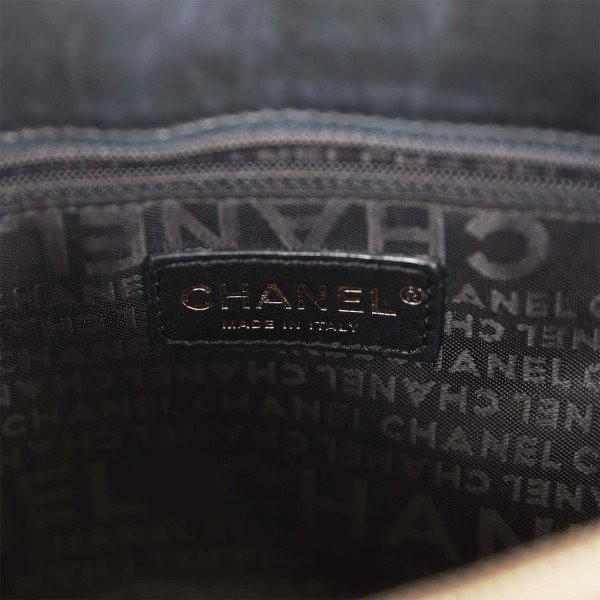 Vintage Chanel Precious Symbols Needle Point Tote Multicolor Wool Gold Hardware