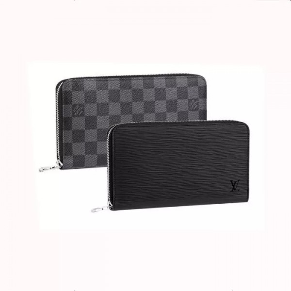 LOUIS VUITTON Zippy wallet long wallet 2-piece set deals Ref: M62643 + N60111